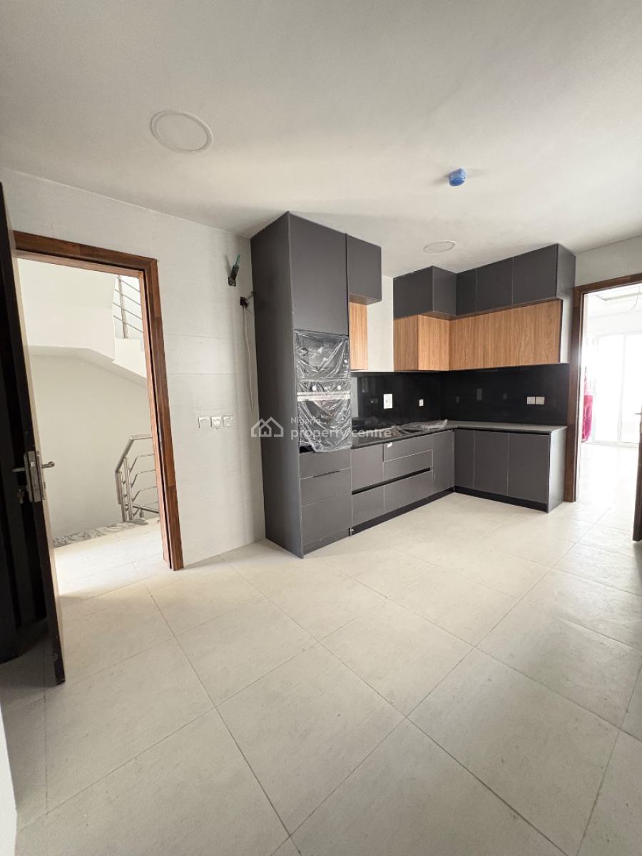 4-bedroom Semi-detached Duplex with Study & Bq, Chevron, Lekki, Lagos, Semi-detached Duplex for Rent
