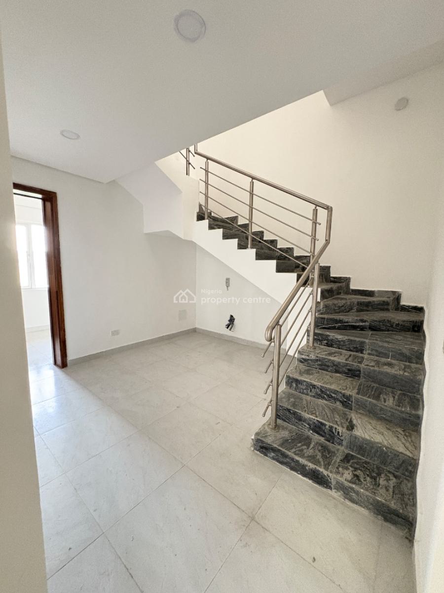 4-bedroom Semi-detached Duplex with Study & Bq, Chevron, Lekki, Lagos, Semi-detached Duplex for Rent