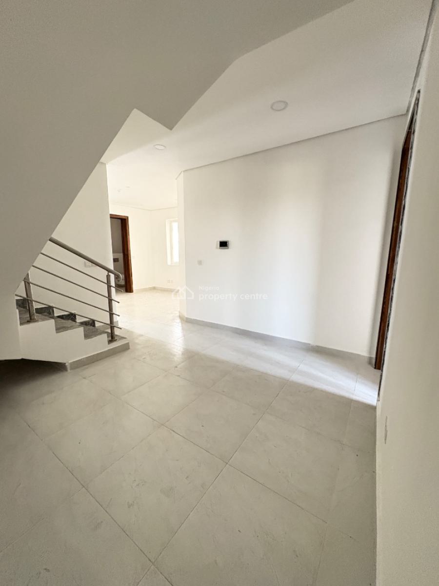 4-bedroom Semi-detached Duplex with Study & Bq, Chevron, Lekki, Lagos, Semi-detached Duplex for Rent
