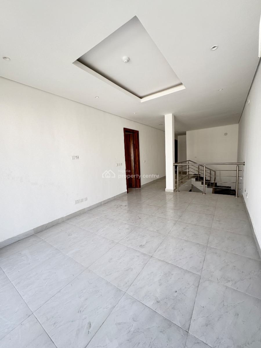 4-bedroom Semi-detached Duplex with Study & Bq, Chevron, Lekki, Lagos, Semi-detached Duplex for Rent