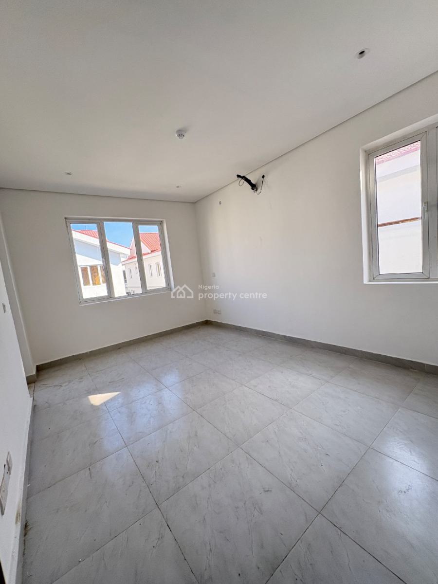 4-bedroom Semi-detached Duplex with Study & Bq, Chevron, Lekki, Lagos, Semi-detached Duplex for Rent