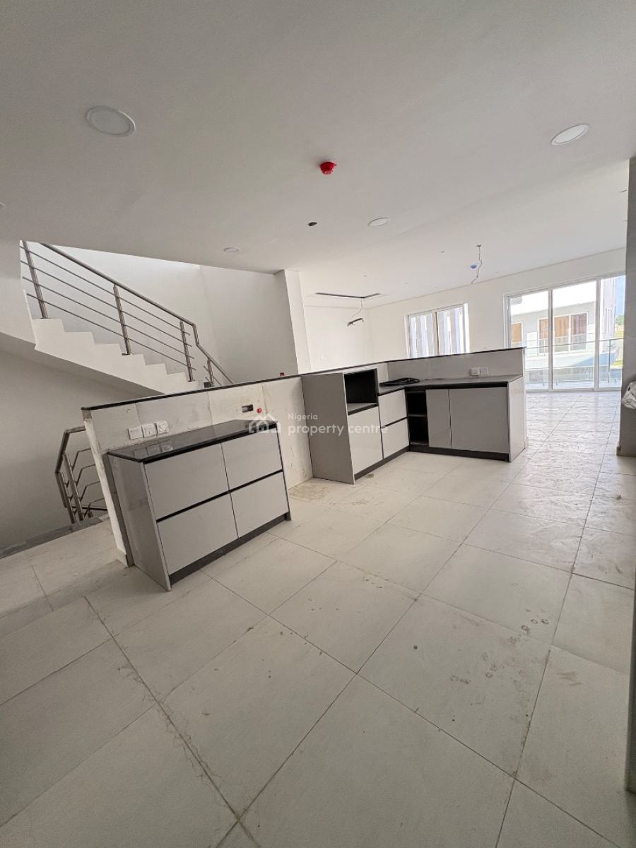Luxurious 4-bedroom Semi-detached Duplex + Study & Bq  Secured Estate, Chevron, Lekki, Lagos, Semi-detached Duplex for Rent