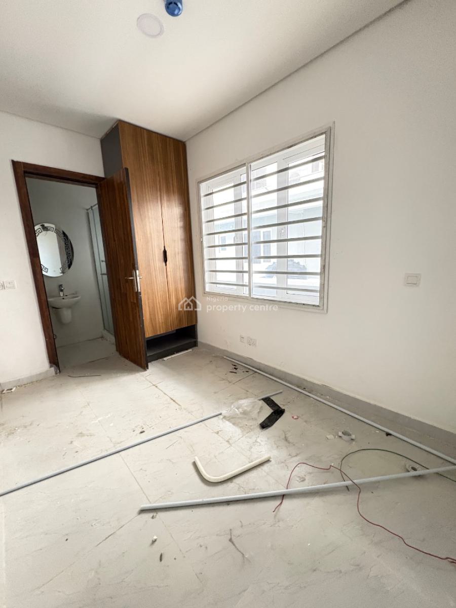 Luxurious 4-bedroom Semi-detached Duplex + Study & Bq  Secured Estate, Chevron, Lekki, Lagos, Semi-detached Duplex for Rent