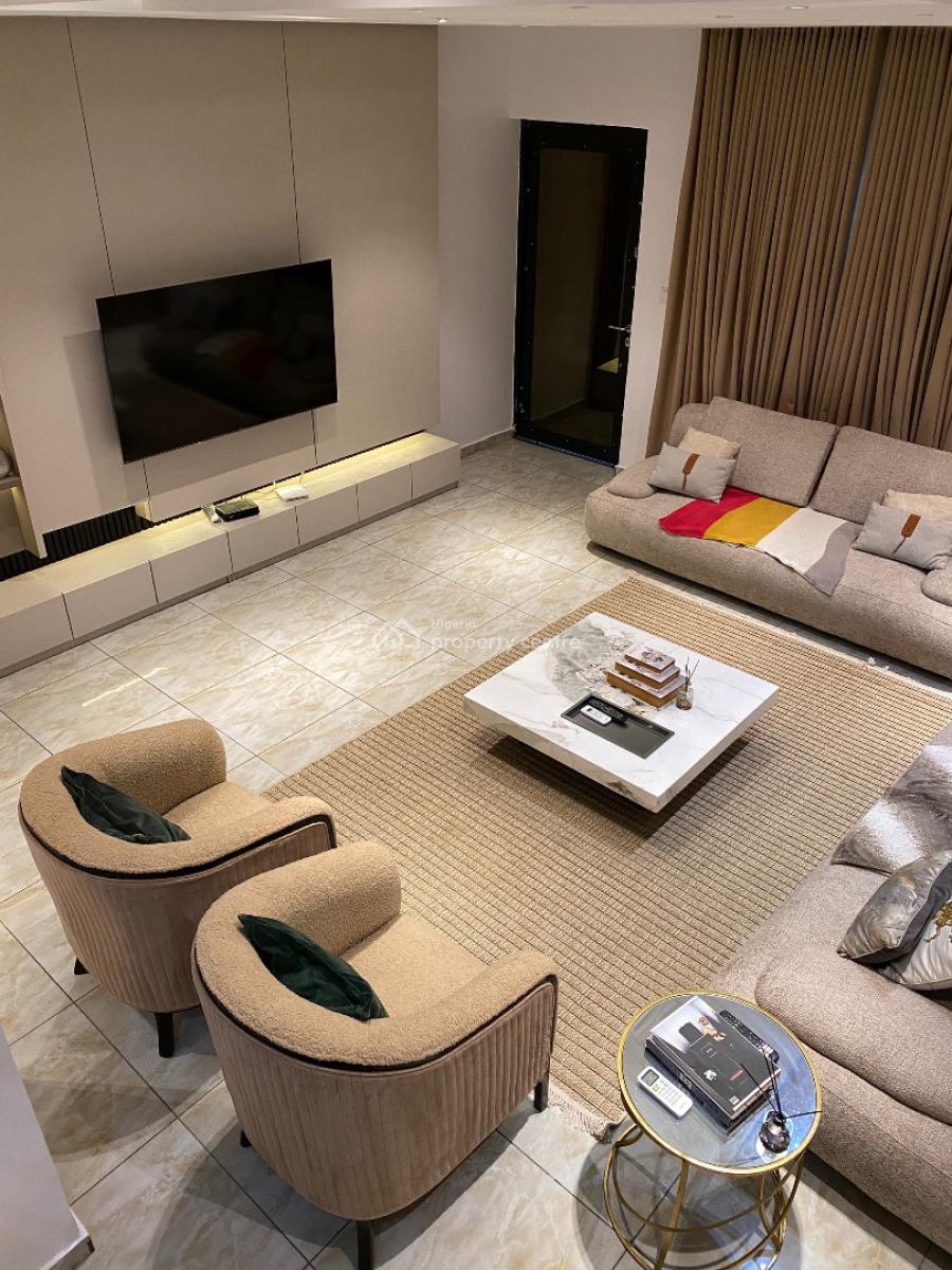 Newly Revamped Beautiful 4 Bedroom Terrace Duplex with Swimming Pool, Chuks Onyebuchi Drive, Lekki Phase 1, Lekki, Lagos, Flat / Apartment Short Let