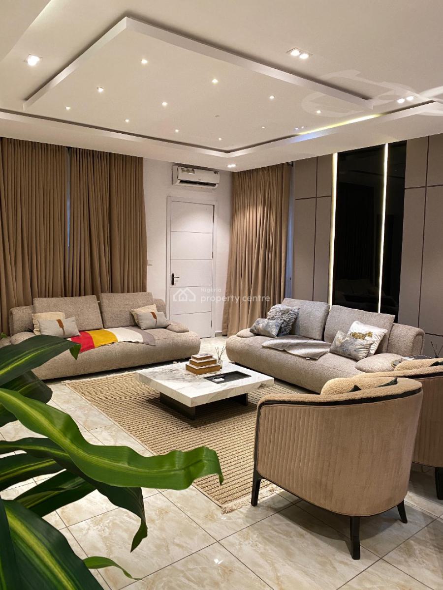 Newly Revamped Beautiful 4 Bedroom Terrace Duplex with Swimming Pool, Chuks Onyebuchi Drive, Lekki Phase 1, Lekki, Lagos, Flat / Apartment Short Let