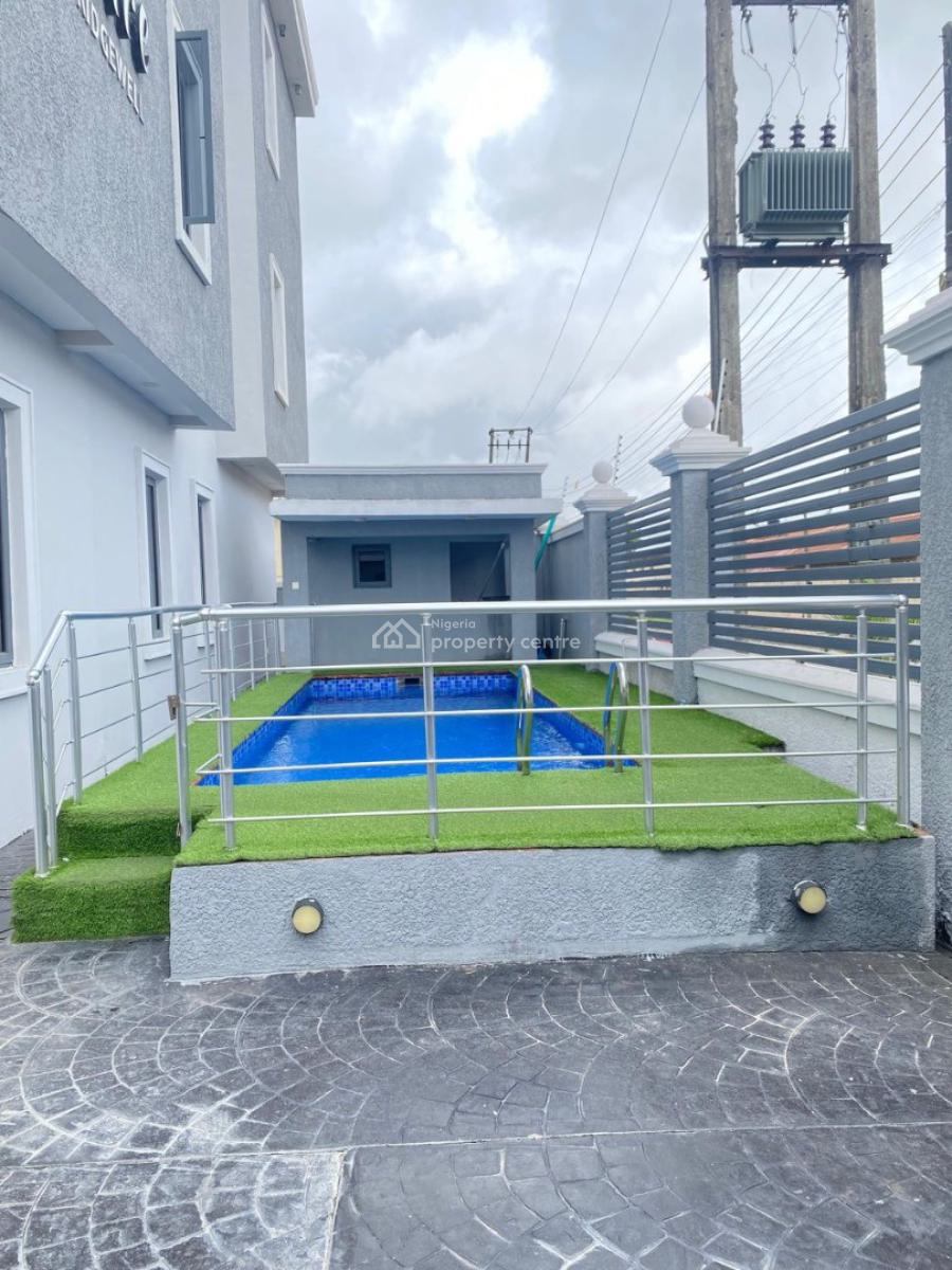 Newly Revamped Beautiful 4 Bedroom Terrace Duplex with Swimming Pool, Chuks Onyebuchi Drive, Lekki Phase 1, Lekki, Lagos, Flat / Apartment Short Let