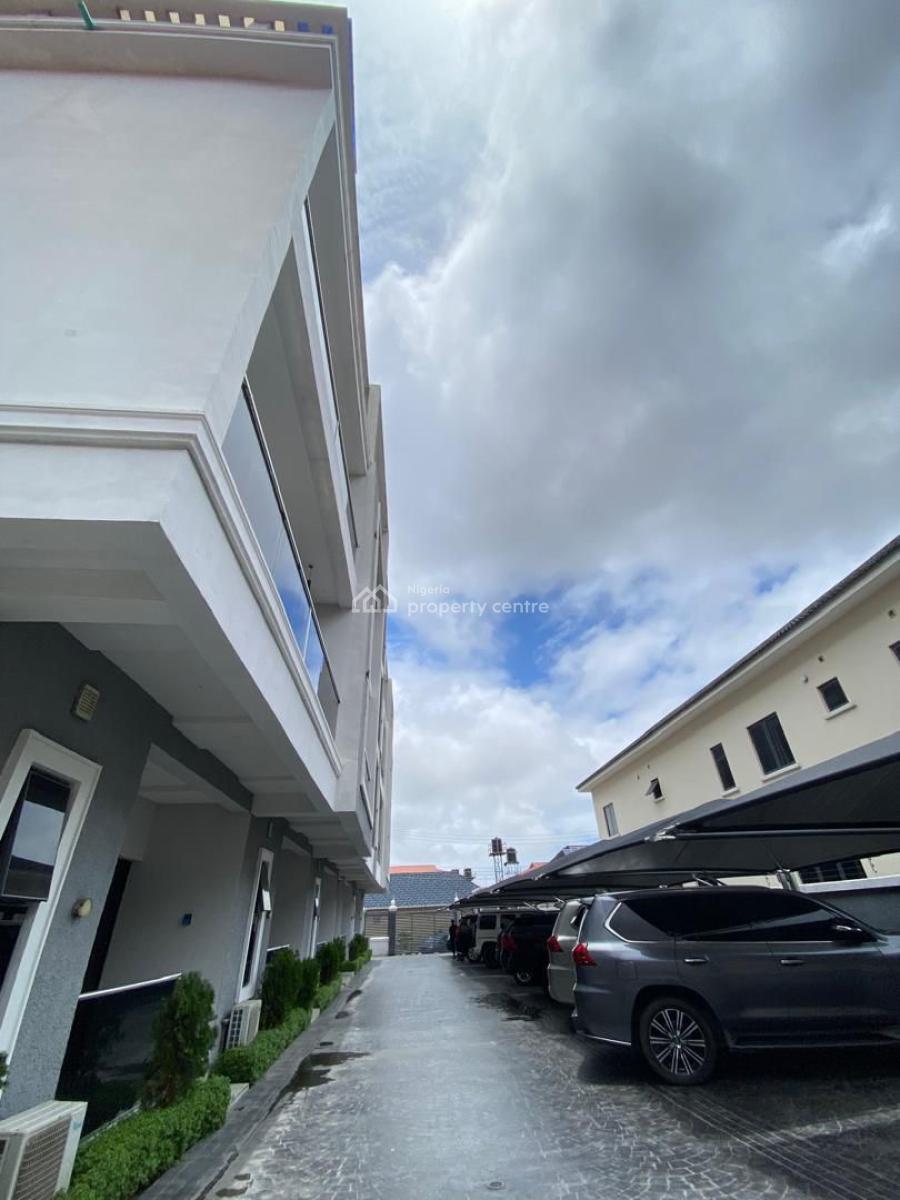 Newly Revamped Beautiful 4 Bedroom Terrace Duplex with Swimming Pool, Chuks Onyebuchi Drive, Lekki Phase 1, Lekki, Lagos, Flat / Apartment Short Let