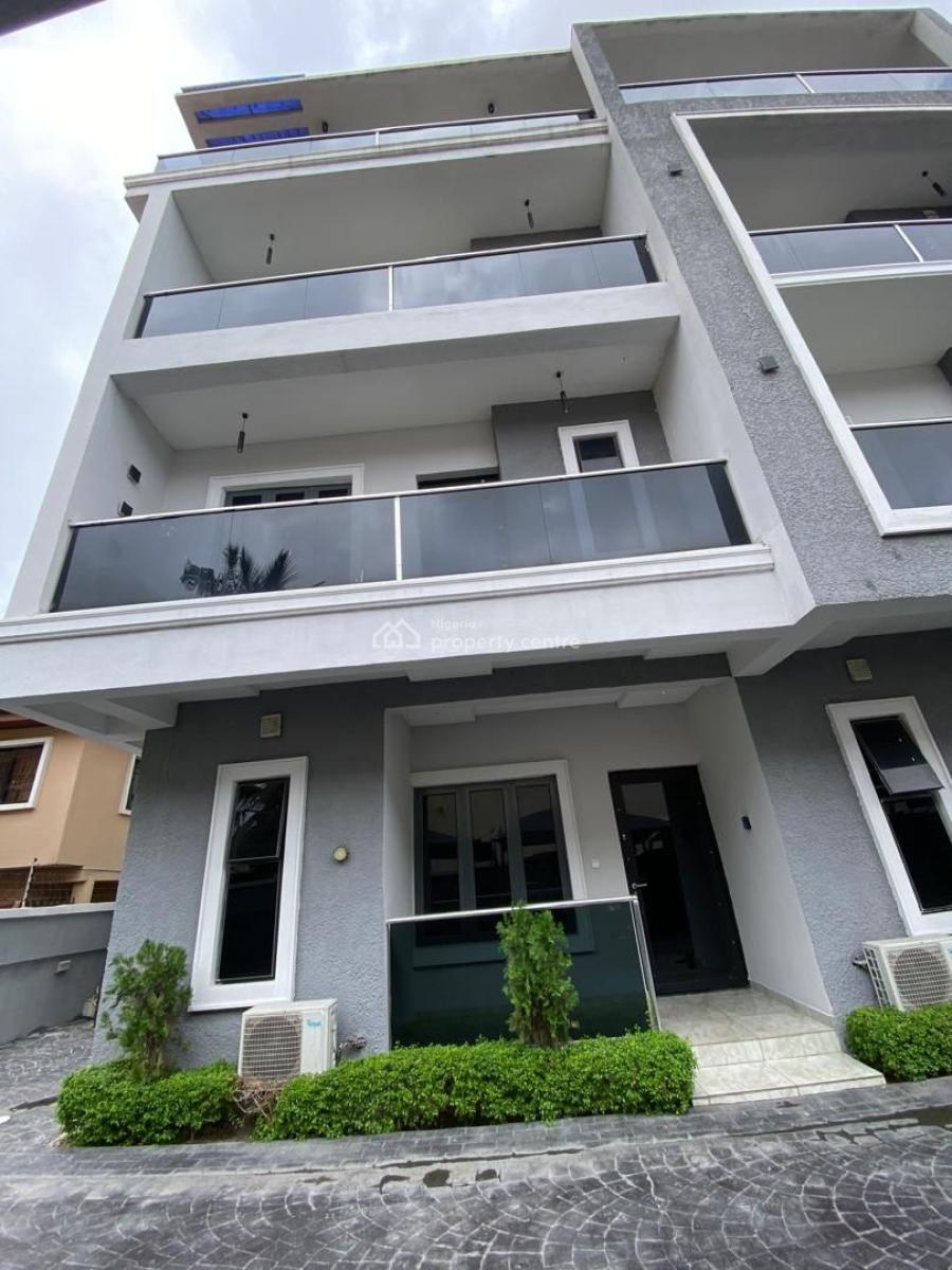 Newly Revamped Beautiful 4 Bedroom Terrace Duplex with Swimming Pool, Chuks Onyebuchi Drive, Lekki Phase 1, Lekki, Lagos, Flat / Apartment Short Let