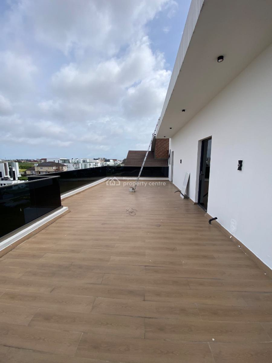 Lovely 5 Bed Mansion in a Secured Estate, Pinnock Beach, Osapa, Lekki, Lagos, Detached Duplex for Sale