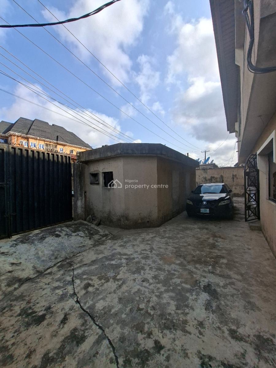 Solid Block of 4flats with Cofo, 9 Princess Adebimpe Street,off Alhaja Agbeke, Ago Palace, Isolo, Lagos, Block of Flats for Sale