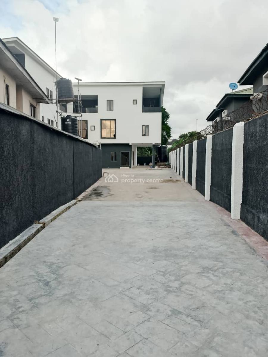 4bedroomnewly Built - All Rooms Ensuite - Private Car Park - Bq - Full, Omole Phase 1, Ikeja, Lagos, Terraced Duplex for Sale