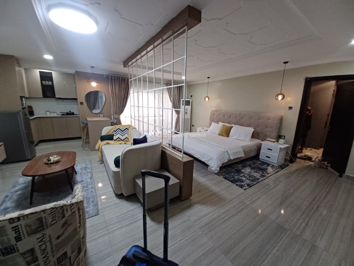 Large Exquisite Studio Apartment As Large As a 1-bedroom, Ministers Hill, Maitama District, Abuja, Self Contain (single Rooms) Short Let