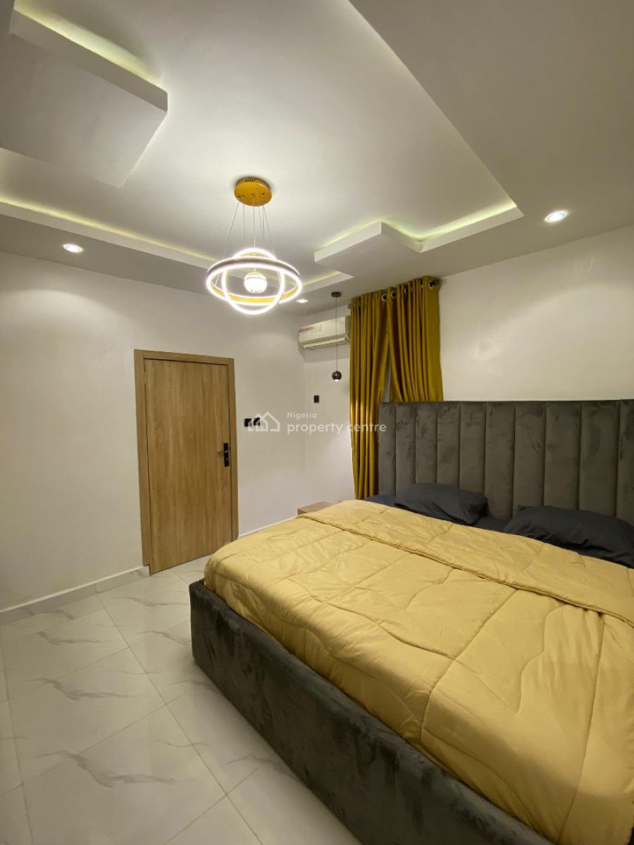 Luxury Built 4 Bedroom Fully Detached Apartment, Budo Peninsula, Sangotedo, Ajah, Lagos, Flat / Apartment Short Let