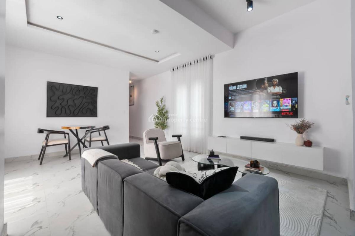Lux Two Bedroom Maisonette with Ps5, Tennis, Snooker Board and a Sit O, Lekki Phase 1, Lekki, Lagos, Flat / Apartment Short Let