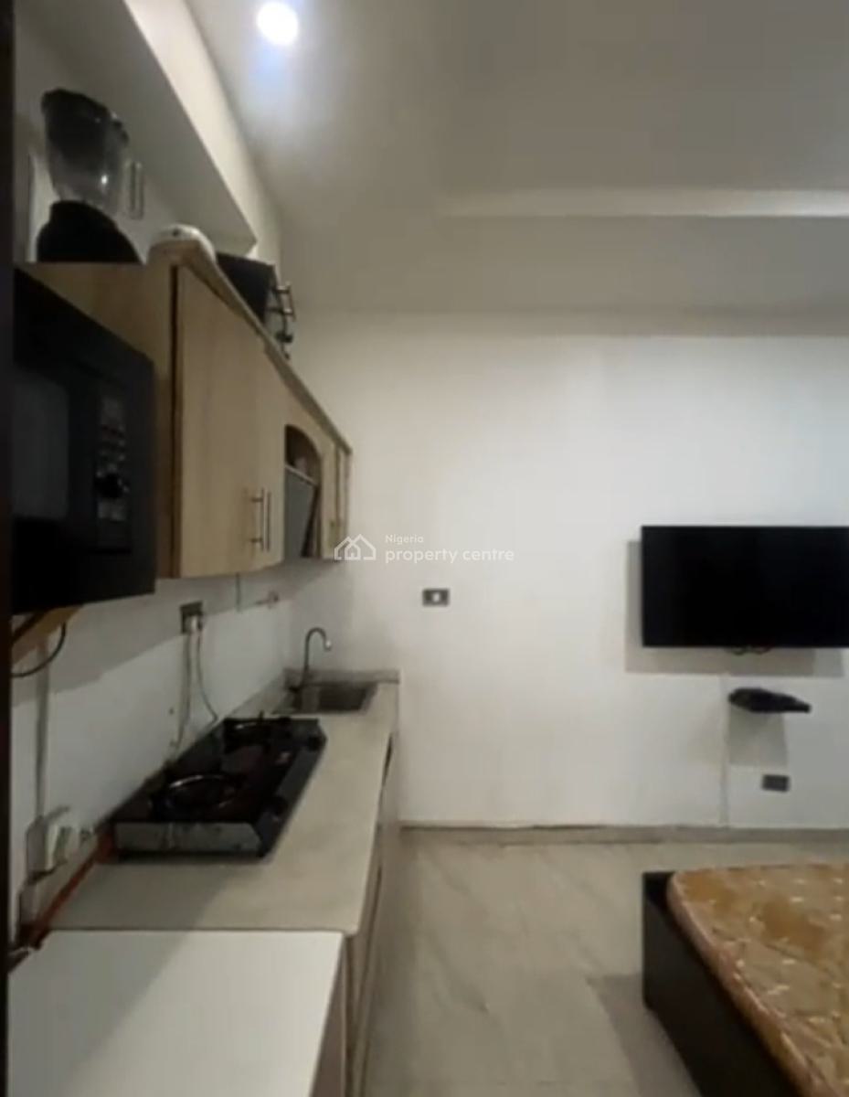 Furnished Studio Apartment in a Serene Location, Chevron, Lekki, Lagos, Flat / Apartment for Rent