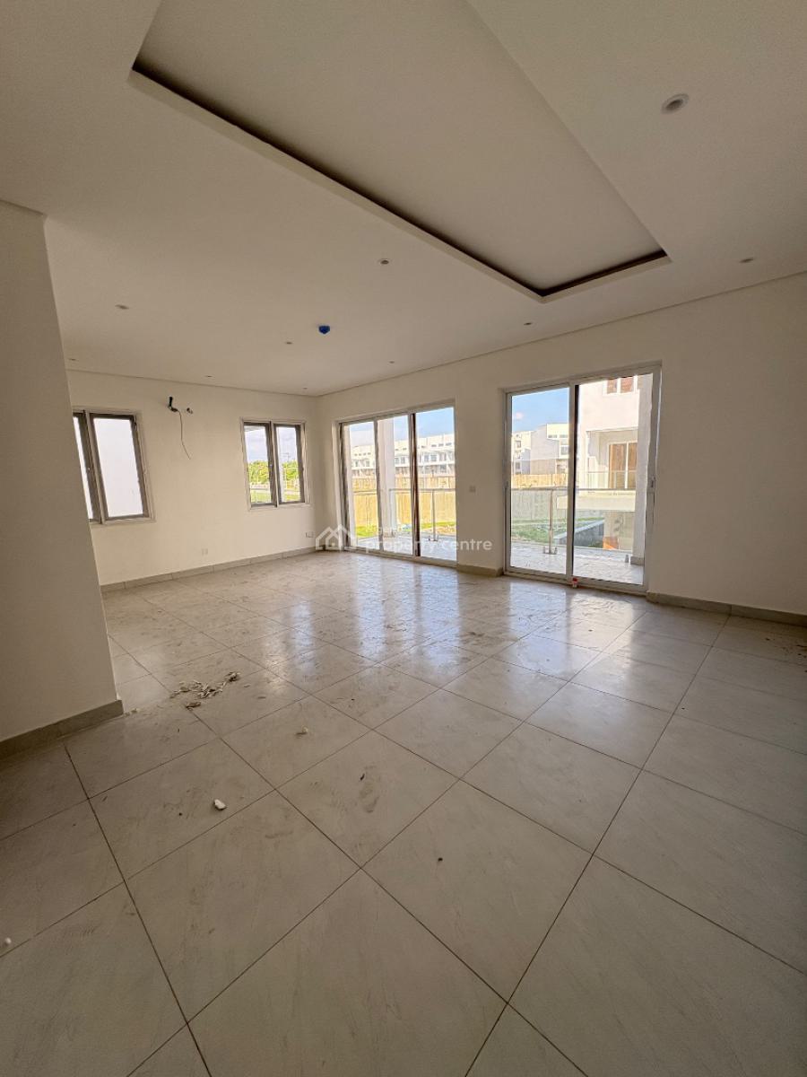 Luxurious 4-bedroom Semi-detached Duplex with Study & Bq, Chevron, Lekki, Lagos, Semi-detached Duplex for Rent