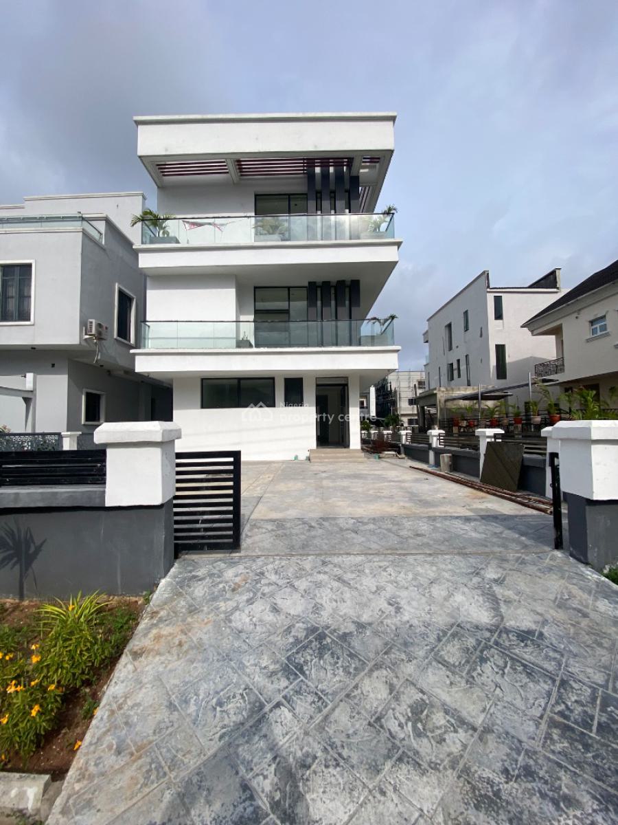 4 Bedroom Mansion in a Gated Estate, Osapa London, Osapa, Lekki, Lagos, Detached Duplex for Sale