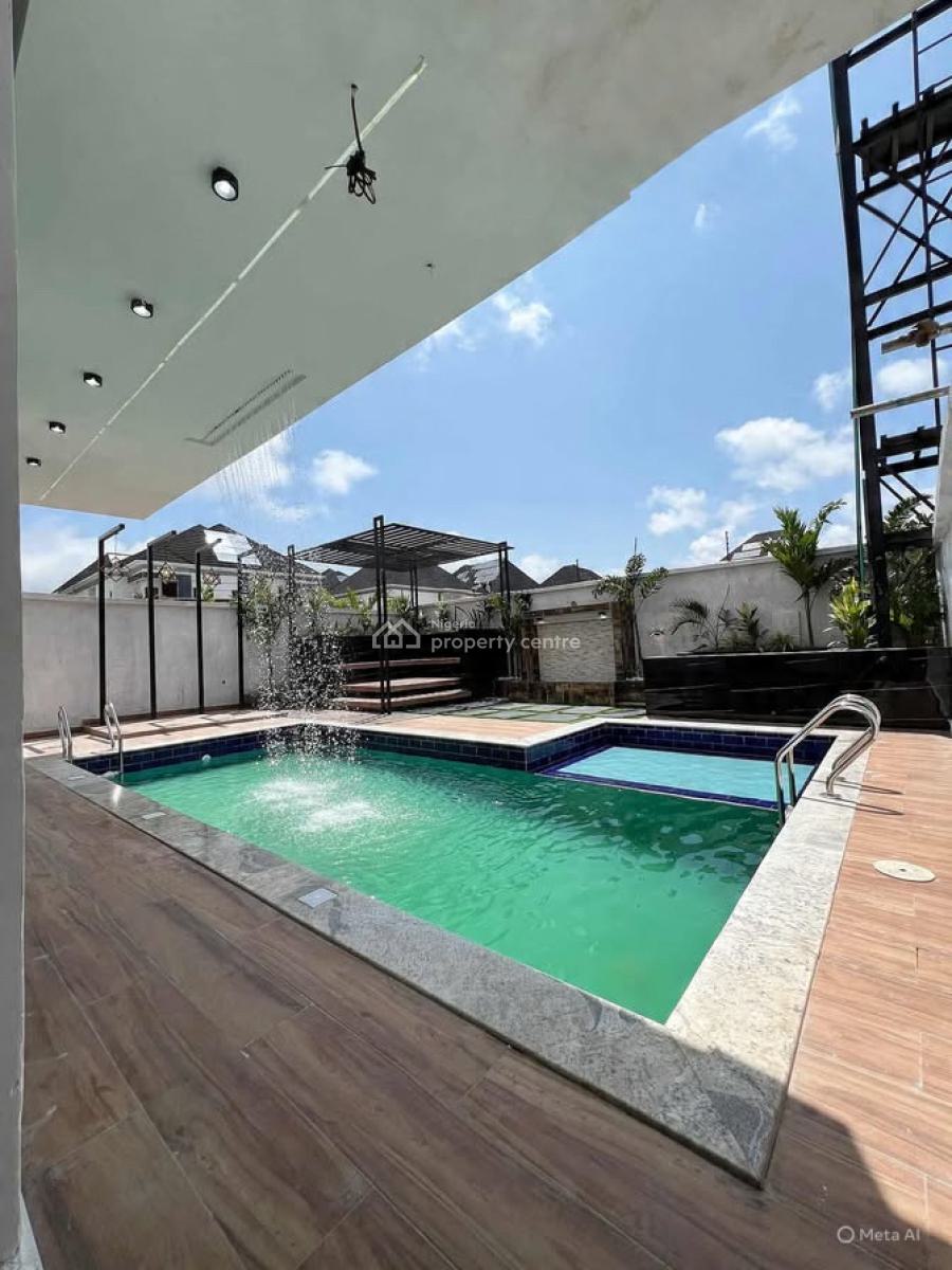 Luxury 6 Bedroom Detached Duplex with Swimming Pool and Bq, Chevron, Lekki, Lagos, Detached Duplex for Sale