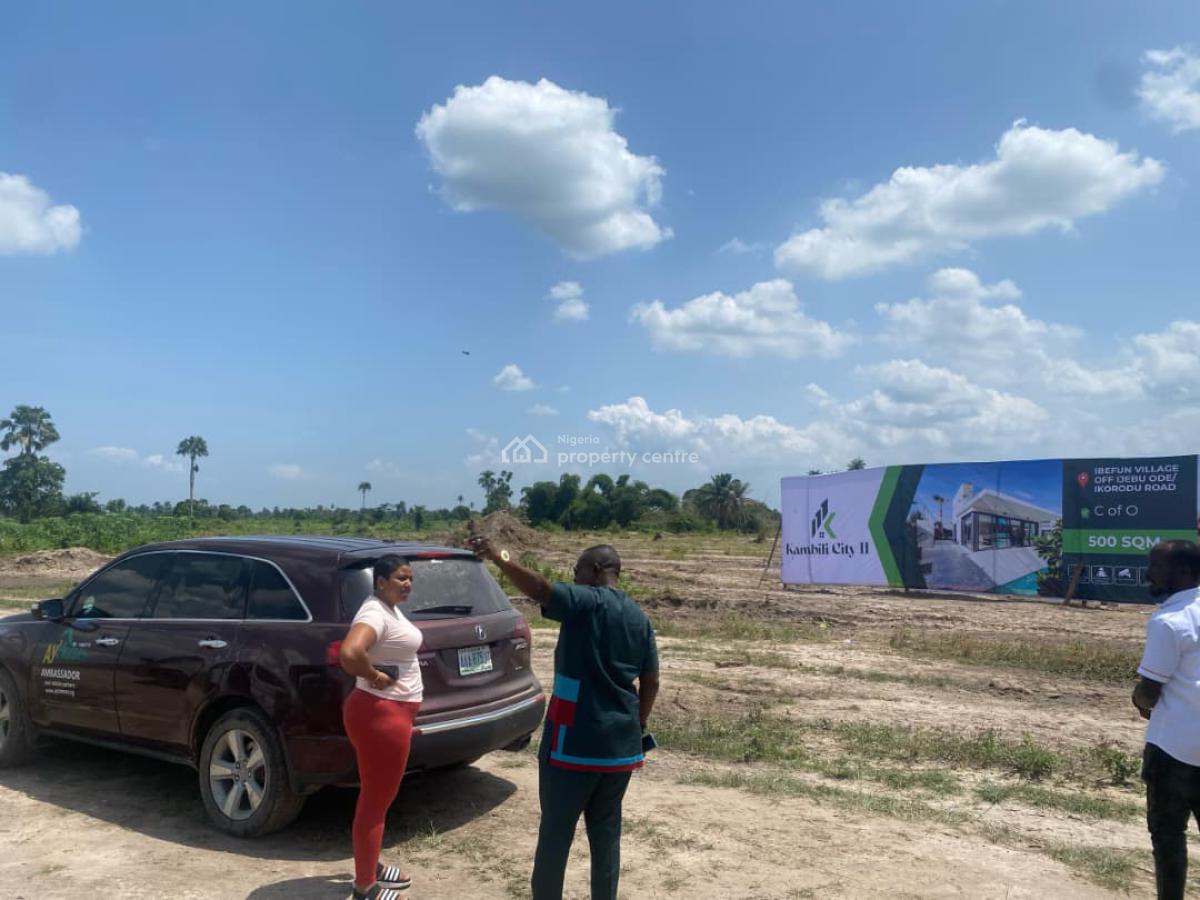 C of O Land in an Upcoming Location, Kambili City Ii, Ibefun Village Off Ijebu-ode/ikorodu Road, Ijebu East, Ogun, Residential Land for Sale