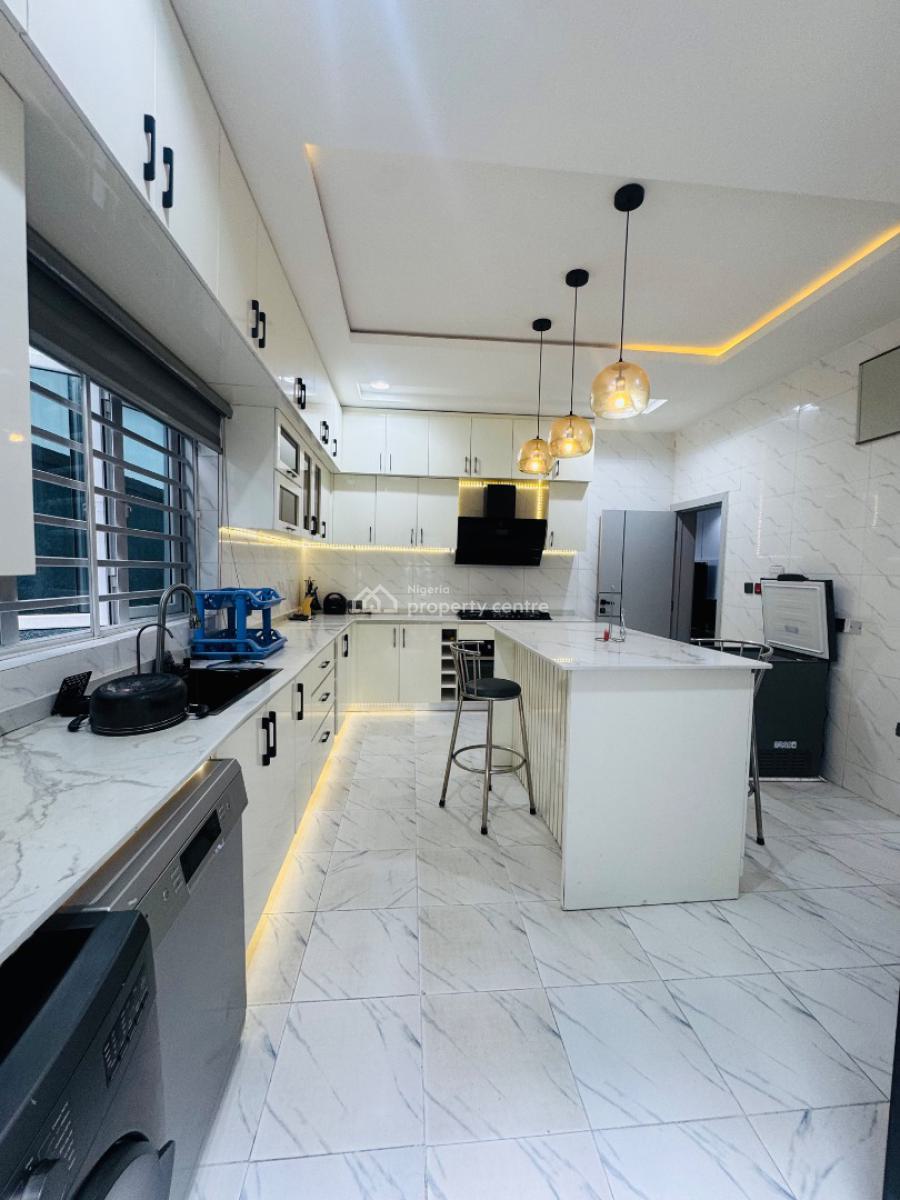 Exquisitely Furnished 4 Bedroom Fully Detached Duplex with a Room Bq, Opebi, Ikeja, Lagos, Detached Duplex for Sale