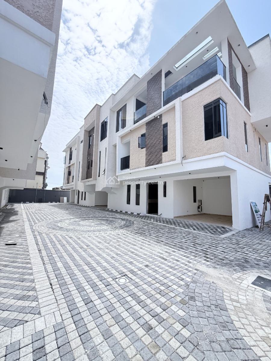 Units of 4 Bedroom Terrace Duplex with Bq, Lekki Right, Lekki Phase 1, Lekki, Lagos, Terraced Duplex for Sale