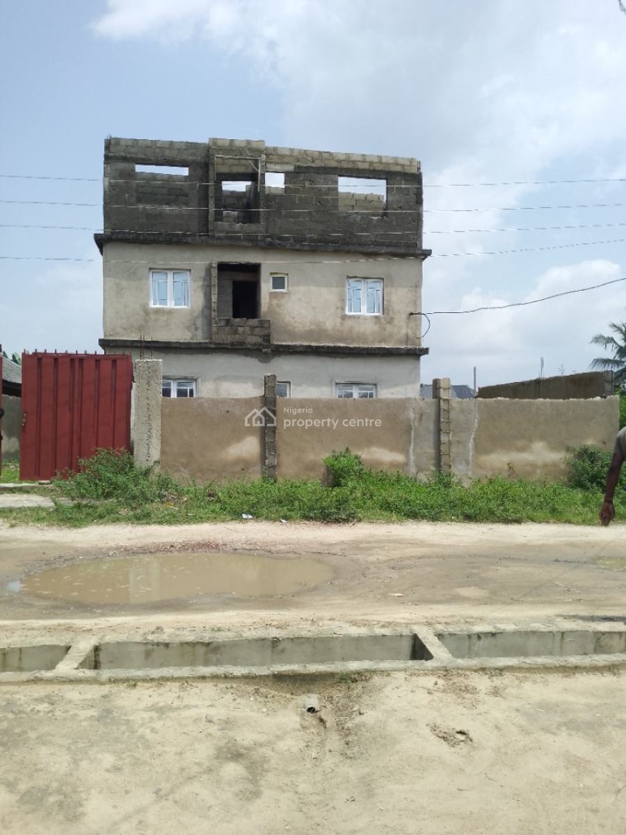 Mini Flat, Macaulay Off Bayeku Road, Igbogbo, Ikorodu, Lagos, Block of Flats for Sale