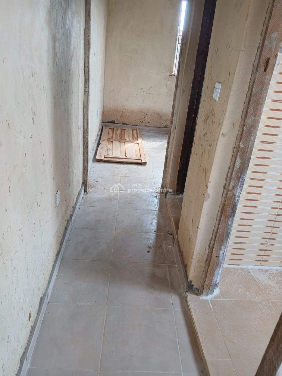 Newly Built Room and Parlour Self Contain All Tiles Floor Big Compound, Itele Close to Ayobo, Ado-odo/ota, Ogun, Flat / Apartment for Rent