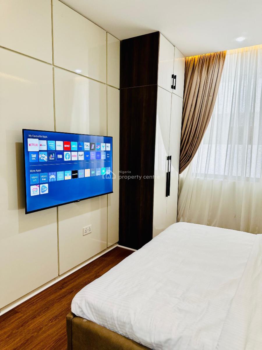 Newly Launched One Bedroom Apartment with Swimming Pool and Gym, Gbangbala Street, Ikate Elegushi, Lekki, Lagos, Mini Flat (room and Parlour) Short Let