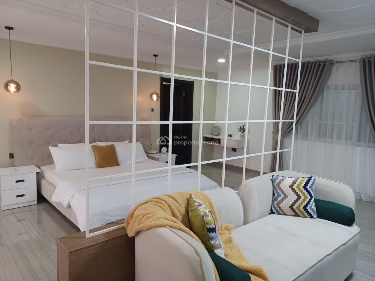 Exquisitely Furnished & Fully Serviced Studio 1-bedroom Apartment, Ministers Hill, Maitama District, Abuja, Mini Flat (room and Parlour) for Rent