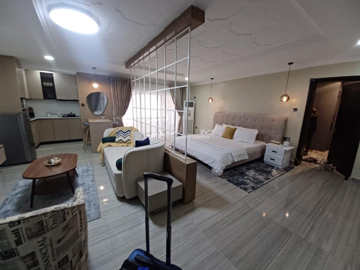 Massive Exquisitely Furnished & Fully Serviced Studio Apartment, Ministers Hill, Maitama District, Abuja, Self Contain (single Rooms) for Rent