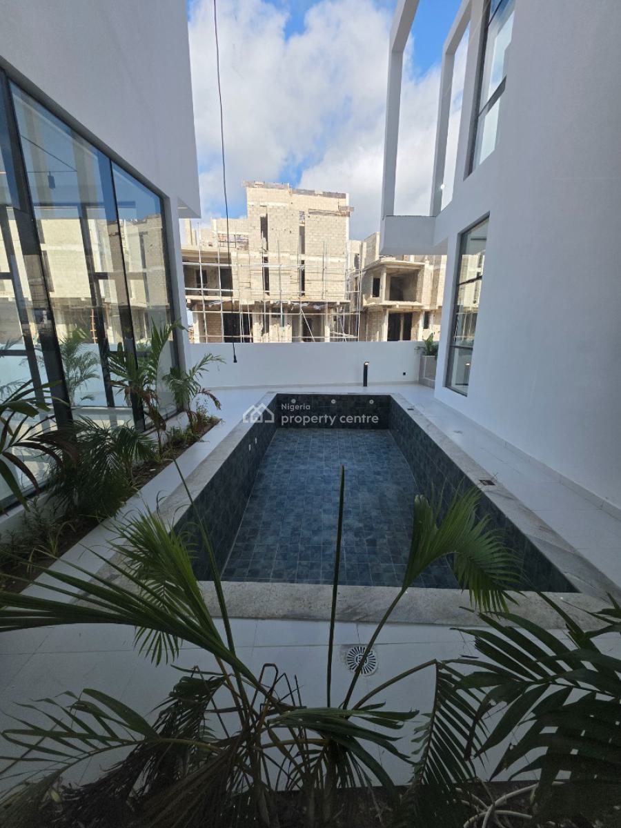 Massive 5 Bedrooms Detached Duplex with Elevator + Cinema, Hampton Island, Osapa, Lekki, Lagos, Detached Duplex for Sale