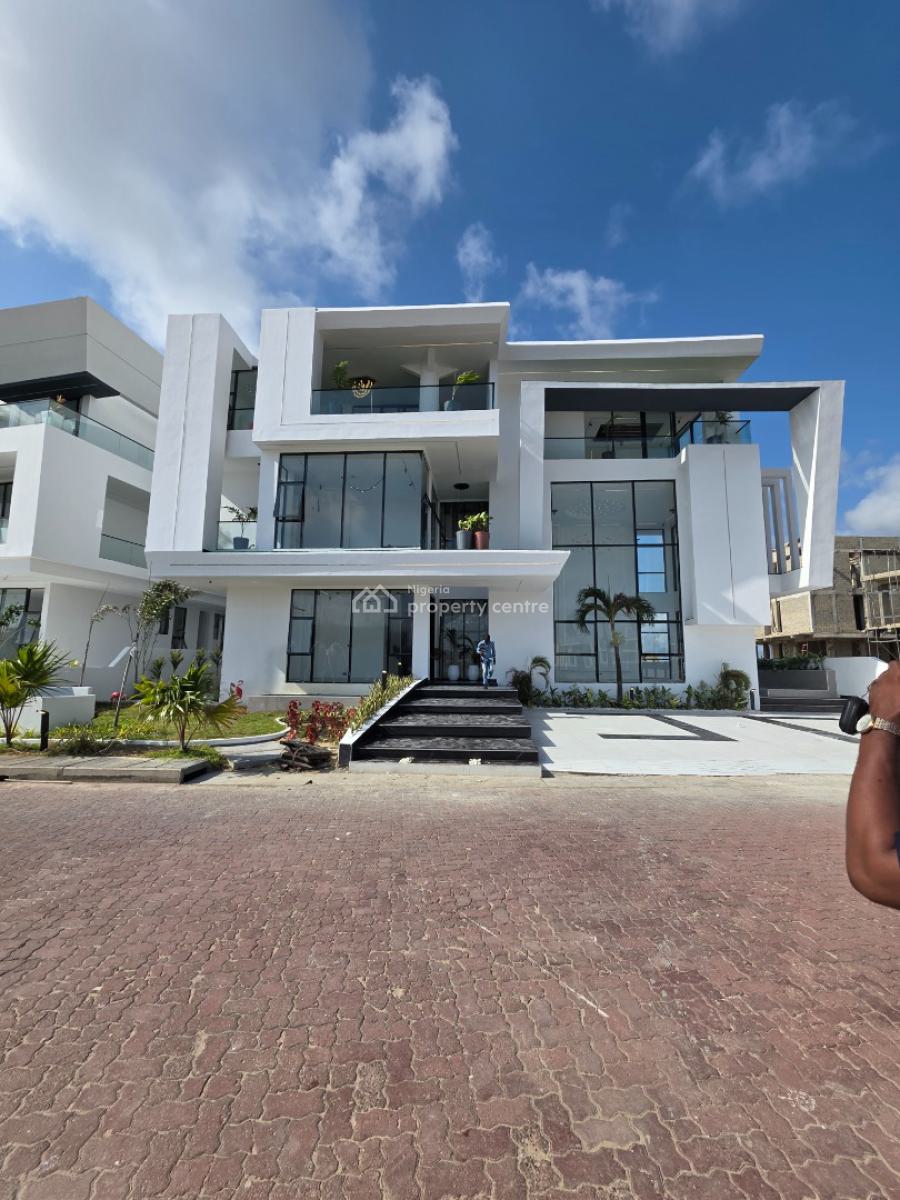 Massive 5 Bedrooms Detached Duplex with Elevator + Cinema, Hampton Island, Osapa, Lekki, Lagos, Detached Duplex for Sale
