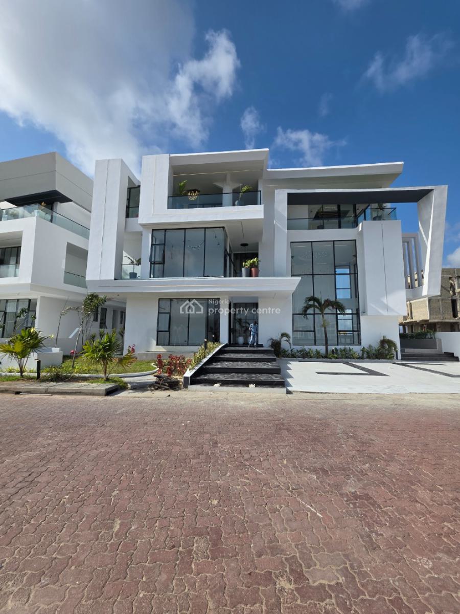 Massive 5 Bedrooms Detached Duplex with Elevator + Cinema, Hampton Island, Osapa, Lekki, Lagos, Detached Duplex for Sale