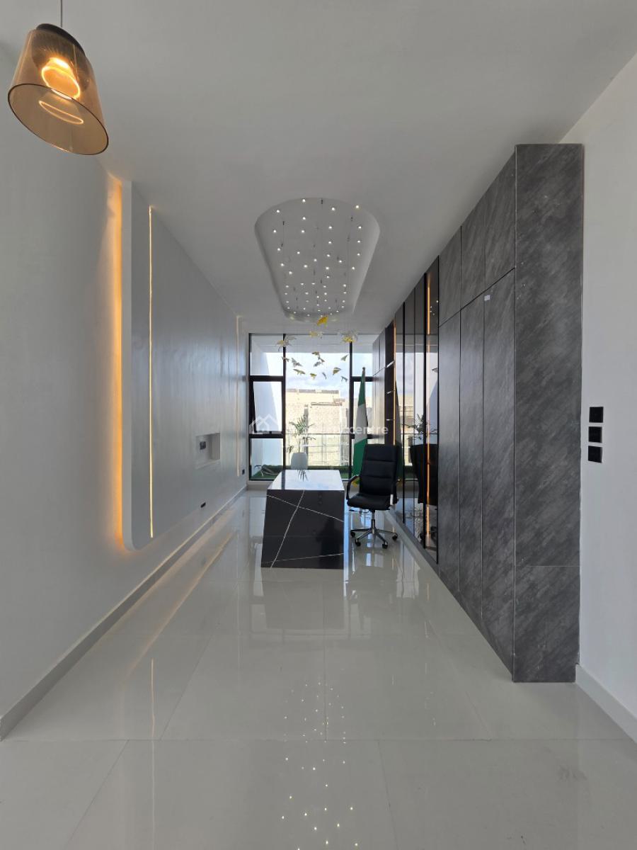 Massive 5 Bedrooms Detached Duplex with Elevator + Cinema, Hampton Island, Osapa, Lekki, Lagos, Detached Duplex for Sale
