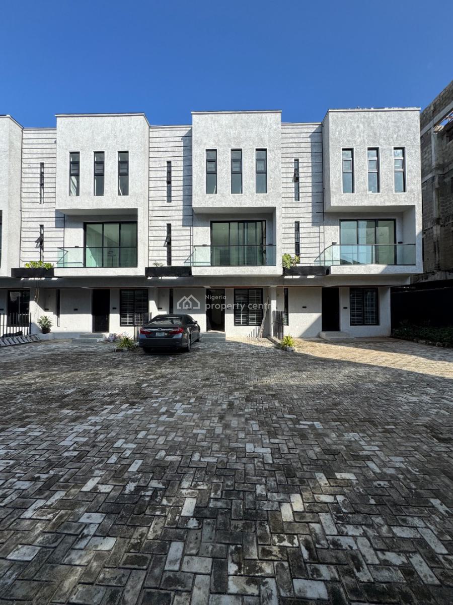 Brand New 4 Bedroom Terrace Duplex, Ikate, Lekki, Lagos, Terraced Duplex for Rent