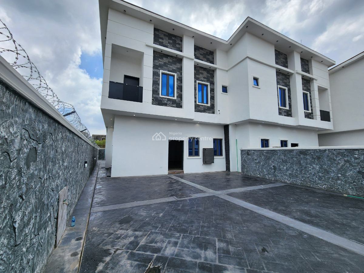 Partly Furnished, Brand New Luxurious 4-bedroom Semi-detached Duplex, Naf Valley Estate, Asokoro District, Abuja, Semi-detached Duplex for Sale