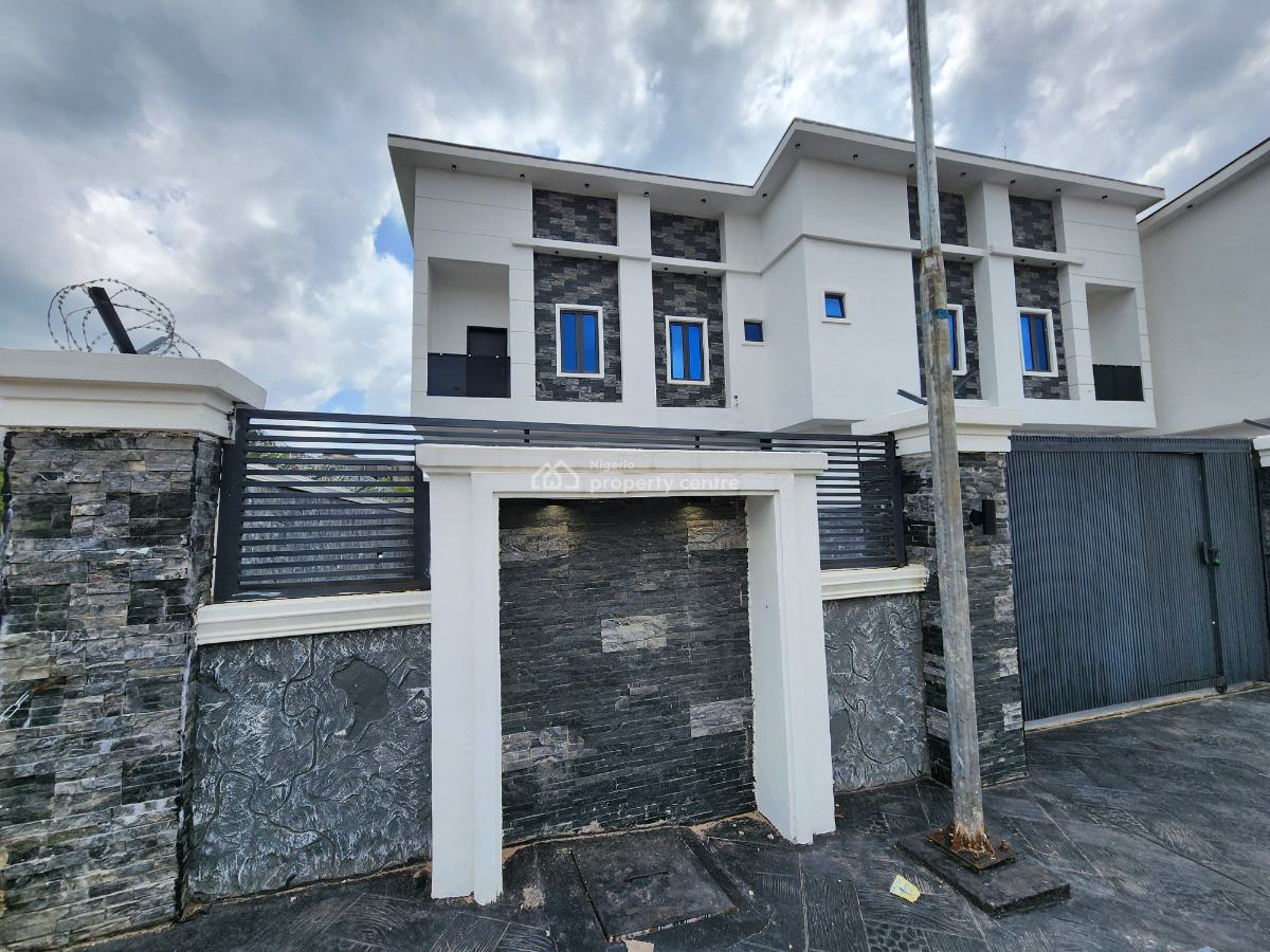 Partly Furnished, Brand New Luxurious 4-bedroom Semi-detached Duplex, Naf Valley Estate, Asokoro District, Abuja, Semi-detached Duplex for Sale