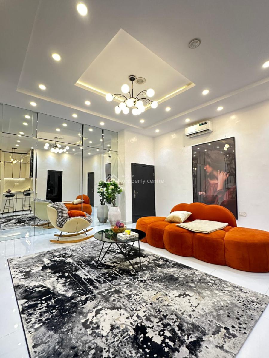 Luxury 1 Bedroom with Private Cinema Tastefully Furnished, Chevron Lekki, Lekki, Lagos, Flat / Apartment Short Let