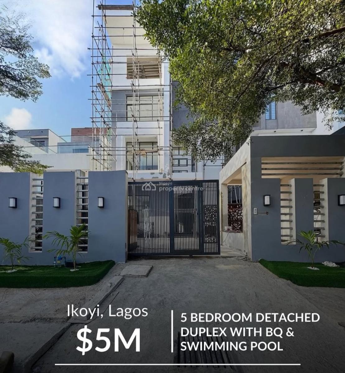 Luxury 5 Bedroom Home, Banana Island, Ikoyi, Lagos, Detached Duplex for Sale