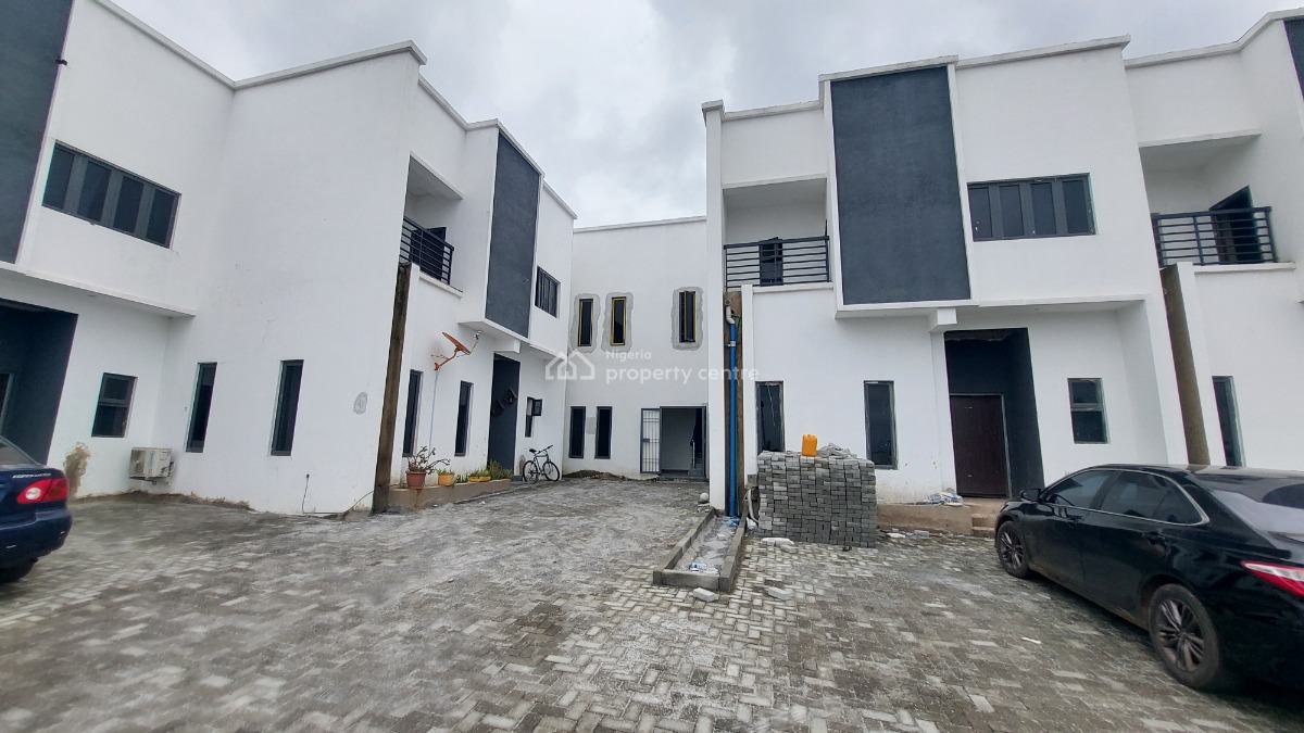 Carcass 3 Bedrooms Terraced Duplex with Bq, Life Camp, Abuja, Terraced Duplex for Sale