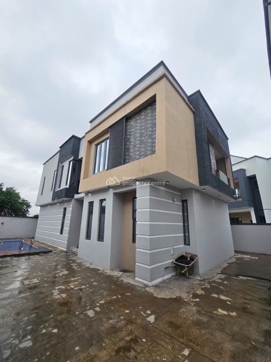 4 Bedroom Fully Detached Duplexes with Bq and Pool, Omole Phase 1, Ikeja, Lagos, Detached Duplex for Sale