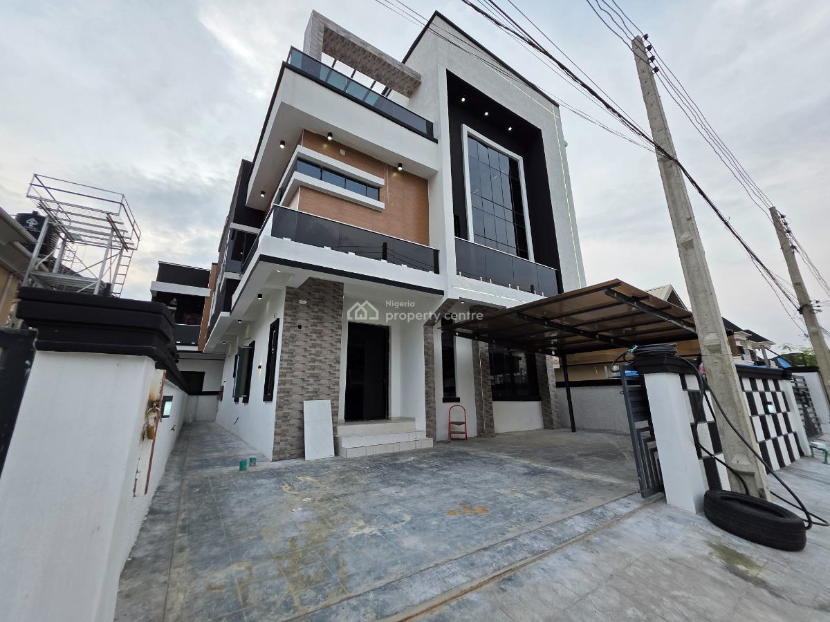 Newly Built, Premium 6 Bedroom Detached Duplex (smart Home), Chevron, Lekki, Lagos, Detached Duplex for Sale