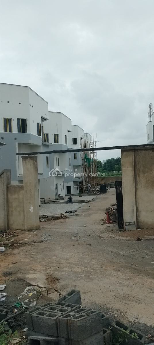 Luxury 4 Bedrooms Terrace Duplex + Bq in an Estate, Ngozi Okonjo Iweala Way, Wuye, Abuja, Terraced Duplex for Sale