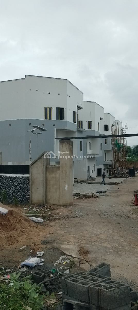 Luxury 4 Bedrooms Terrace Duplex + Bq in an Estate, Ngozi Okonjo Iweala Way, Wuye, Abuja, Terraced Duplex for Sale