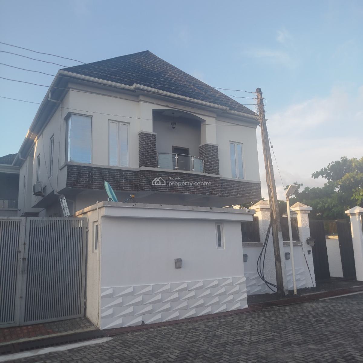 Spacious 5 Bedroom Fully Detached Duplex with Bq, Chevron Drive, Lekki Expressway, Lekki, Lagos, Detached Duplex for Rent