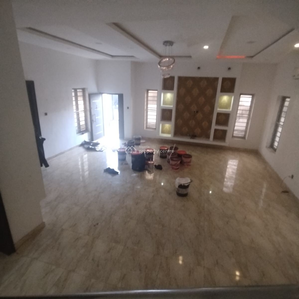Spacious 5 Bedroom Fully Detached Duplex with Bq, Chevron Drive, Lekki Expressway, Lekki, Lagos, Detached Duplex for Rent