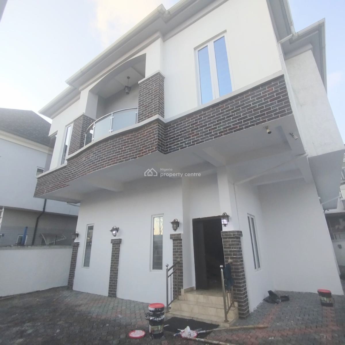 Spacious 5 Bedroom Fully Detached Duplex with Bq, Chevron Drive, Lekki Expressway, Lekki, Lagos, Detached Duplex for Rent