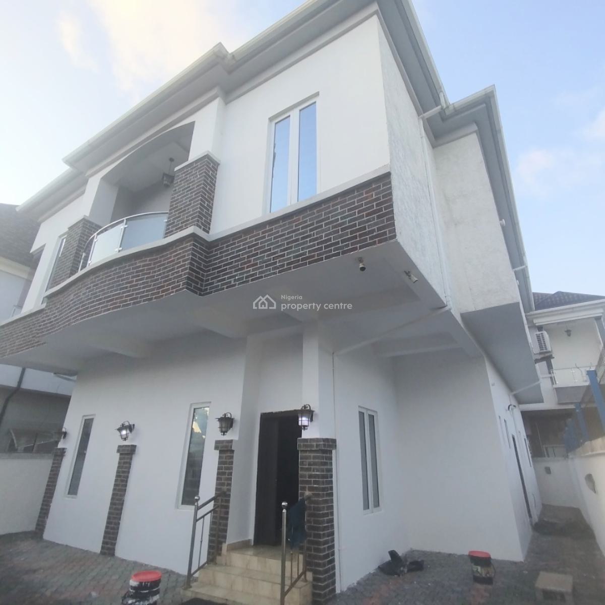Spacious 5 Bedroom Fully Detached Duplex with Bq, Chevron Drive, Lekki Expressway, Lekki, Lagos, Detached Duplex for Rent