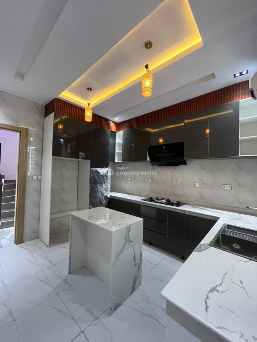 Beautiful 4 Bedroom Semi  Detached Duplex with Bq, Ajah, Lagos, Detached Duplex for Sale