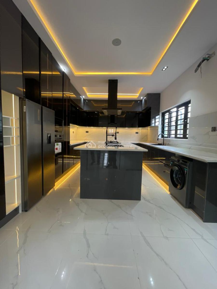 5 Bedroom Detached Home with Cinema, Open Terrace, Pool, Gym, Bq, Study, Megamound, Ikota, Lekki, Lagos, Detached Duplex for Sale